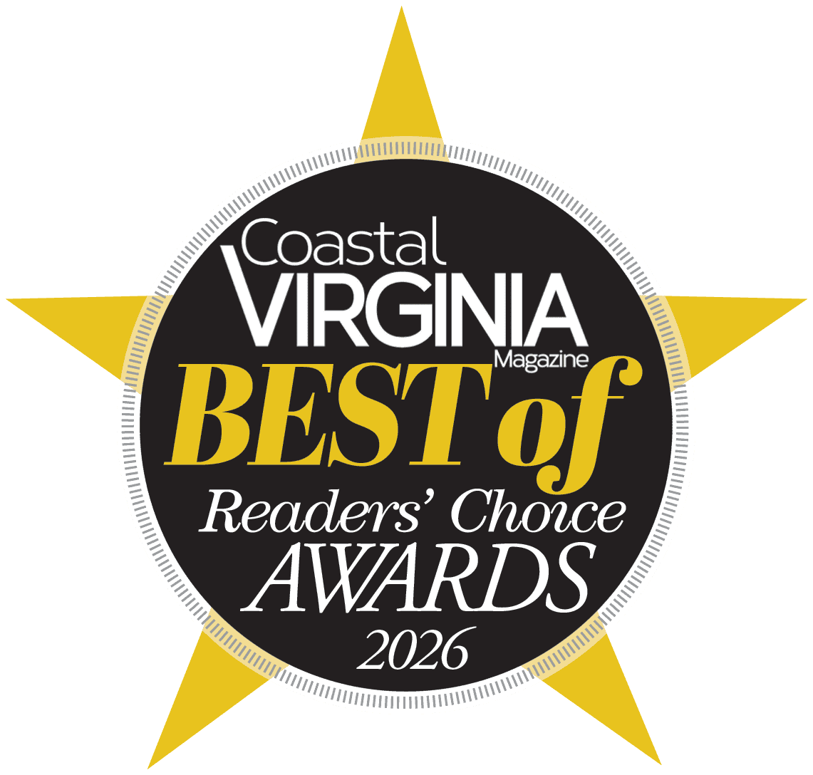 Coastal Virginia Magazine Best of Readers' Choice Awards 2026 badge